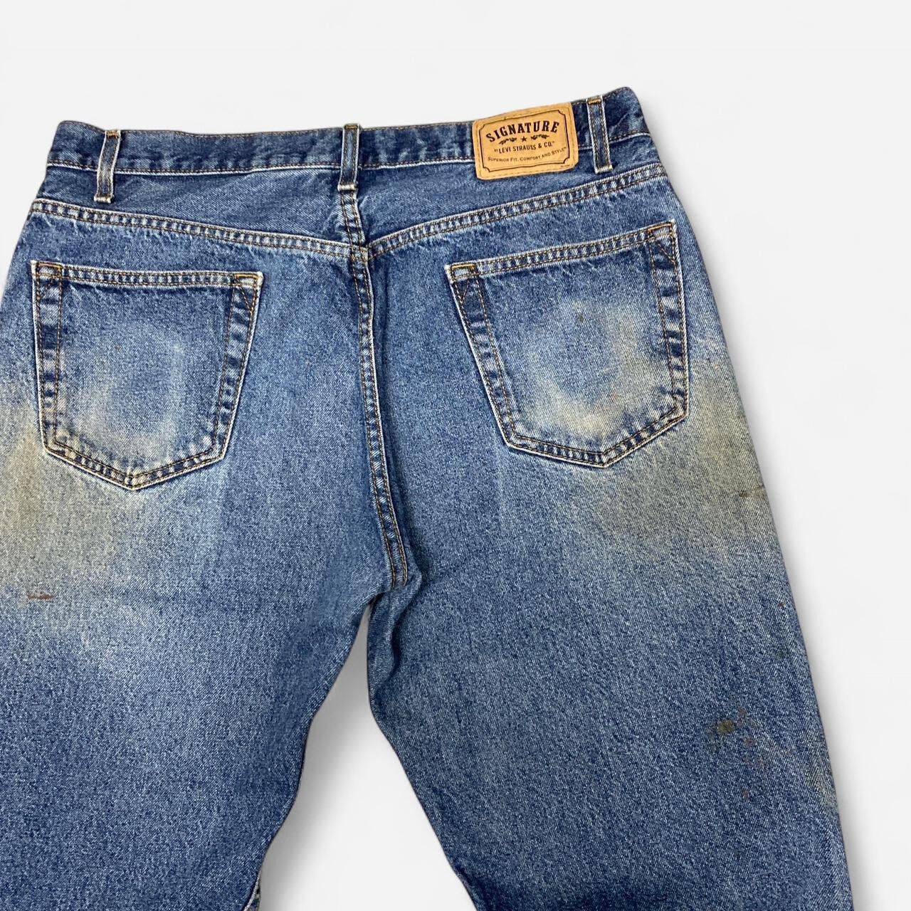 Other Vintage signature Levi faded paint splattered denim Size US 34 / EU 50 - 7 Thumbnail