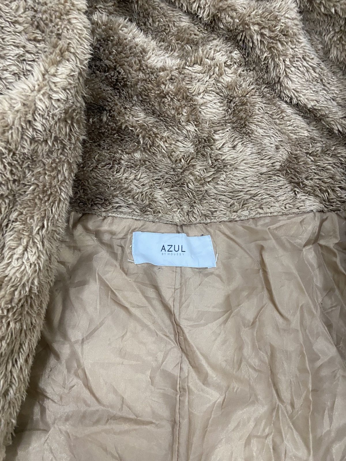 MOUSSY VINTAGE FLUFFY FLEECE HOODIE OVERSIZE LOOSE COMFORT Size US S / EU 44-46 / 1 - 9 Thumbnail