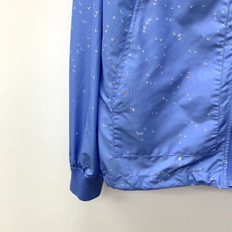 Louis Vuitton Louis Vuitton 22 Blue Letter Checkerboard Full Print Hoode Size US S / EU 44-46 / 1 - 4 Thumbnail