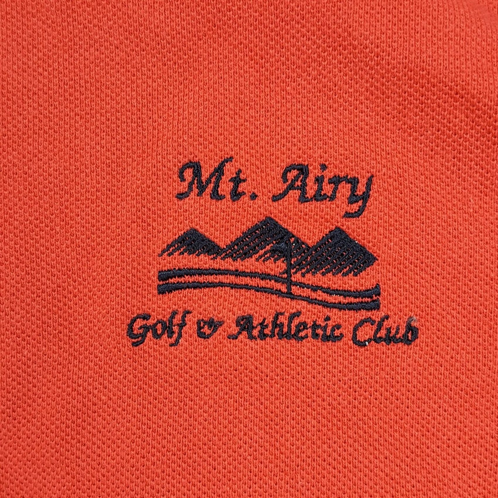 Cutter & Buck VINTAGE Mt Airy Golf Club Polo Shirt XL Red Nike? Size US XL / EU 56 / 4 - 3 Thumbnail