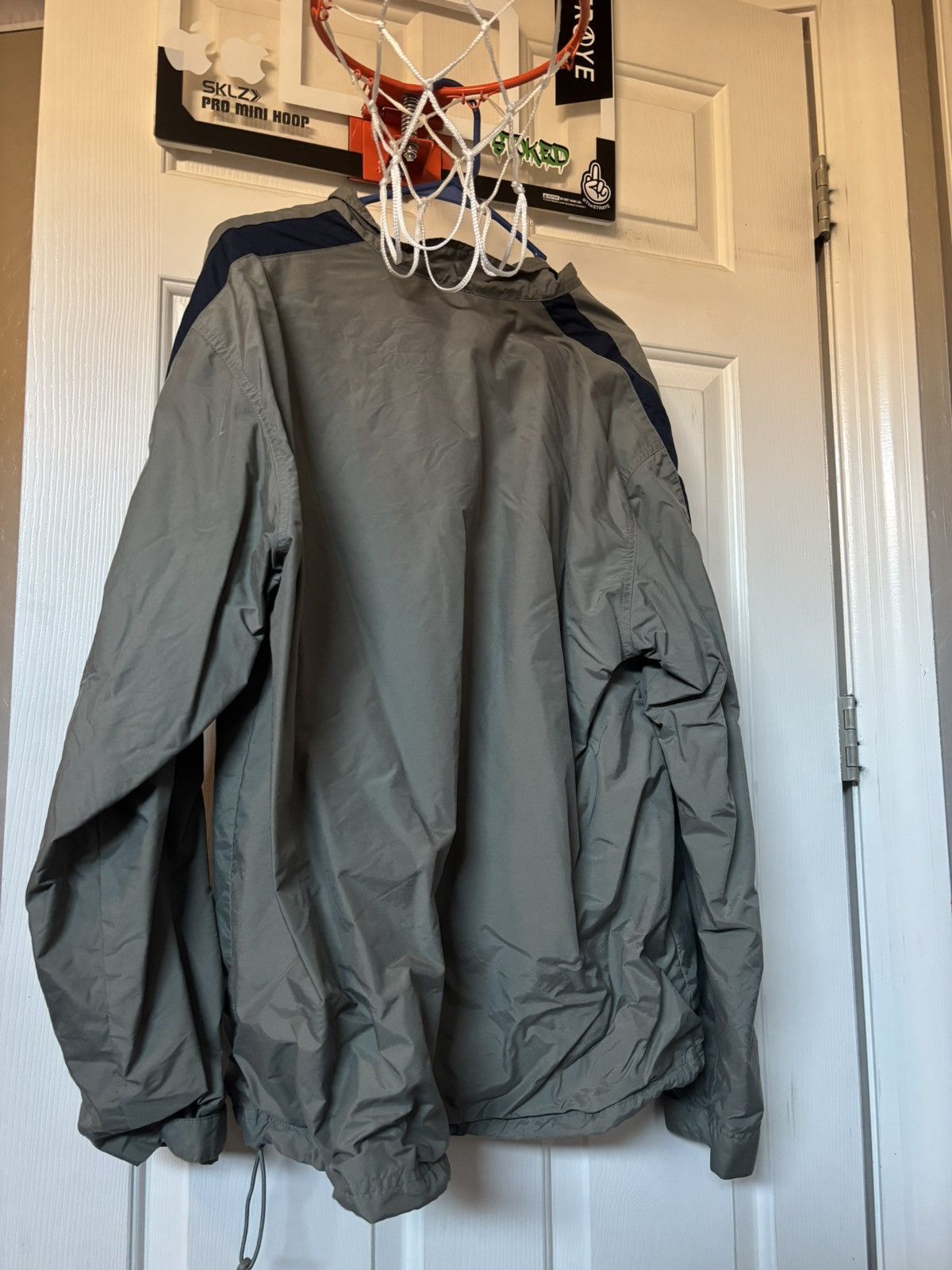 Nike Green vintage Nike windbreaker Size US L / EU 52-54 / 3 - 3 Thumbnail