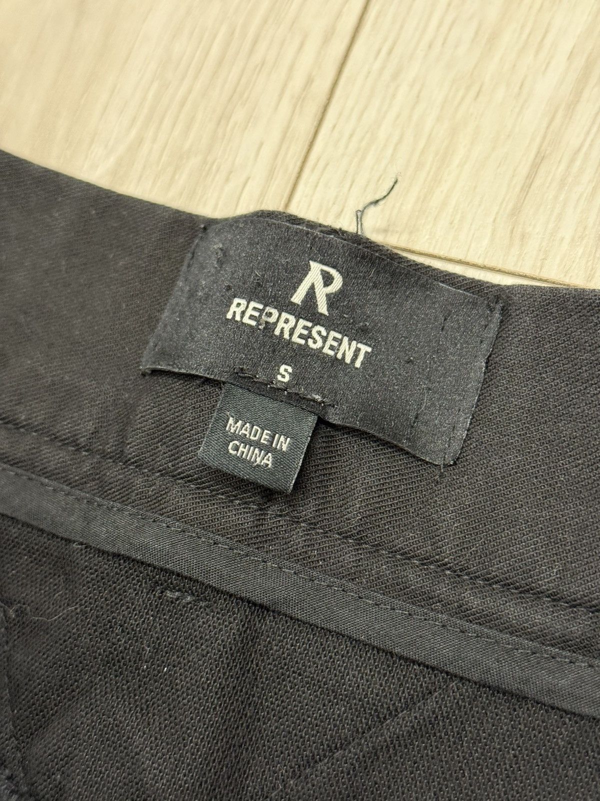 Represent Clo. Represent Men’s Wide Leg Cargo Baggy Trousers Rick Owens Size US 30 / EU 46 - 7 Thumbnail