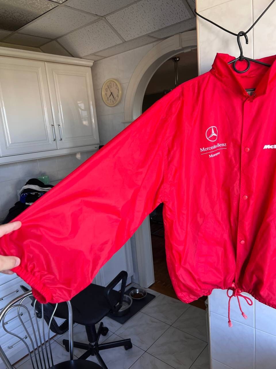 Mercedes-Benz Mens Vintage Mercedes McLaren Motorsport racing jacket nylon Size US L / EU 52-54 / 3 - 5 Thumbnail