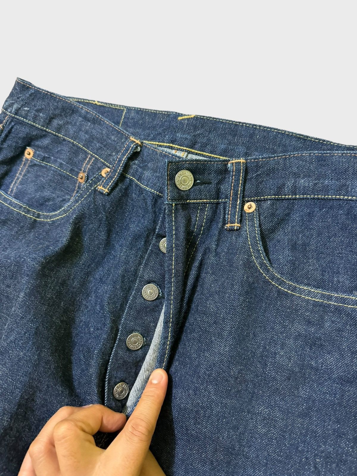Levi's Vintage Clothing 🔥 Vintage TOKYO BEAMS Selvedge Jeans Size US 28 / EU 44 - 10 Thumbnail