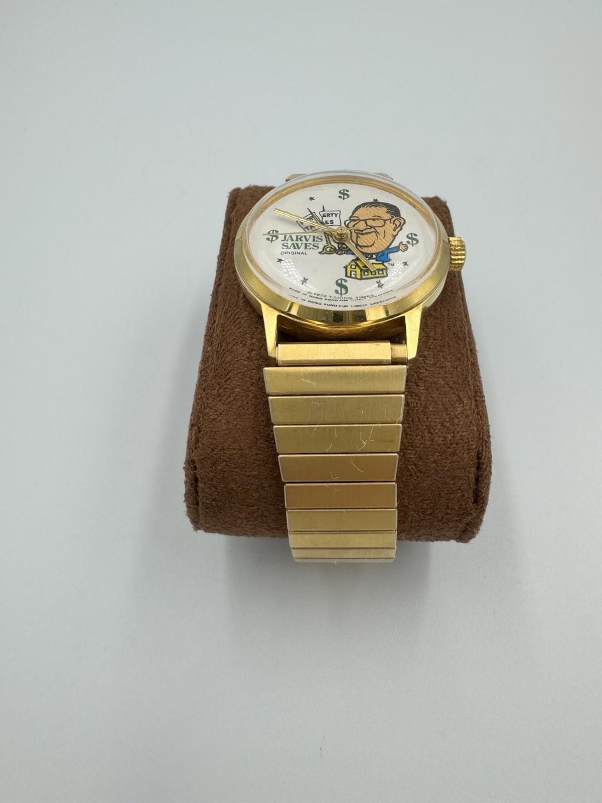 Designer Howard Jarvis Watch Saves Original Taxing Times HK 1978 Size ONE SIZE - 4 Thumbnail