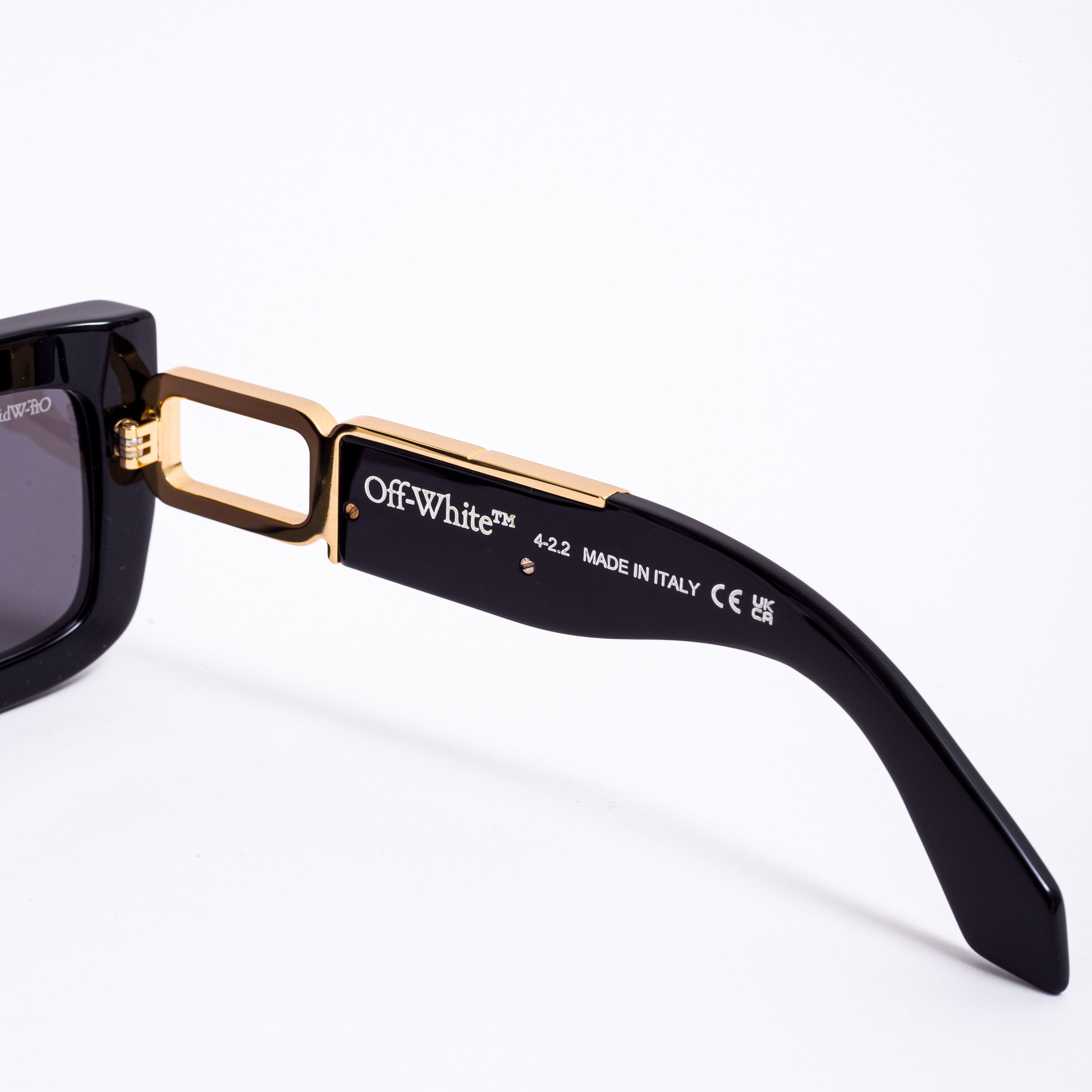 Off-White OFF WHITE Boston Rectangular Frame Sunglasses BLACK Size ONE SIZE - 6 Thumbnail