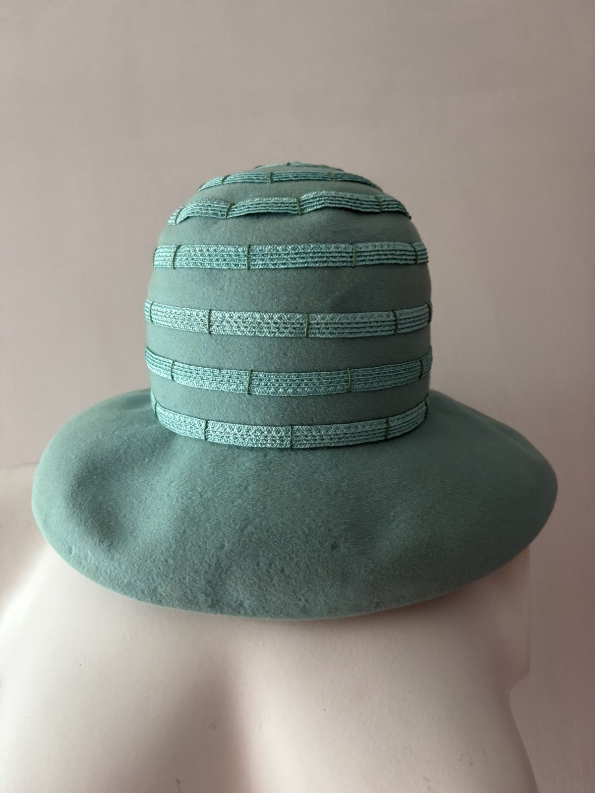 Vintage 1950s Edna Wallace Paris Inspired Frenchie Hat Size ONE SIZE - 17 Thumbnail