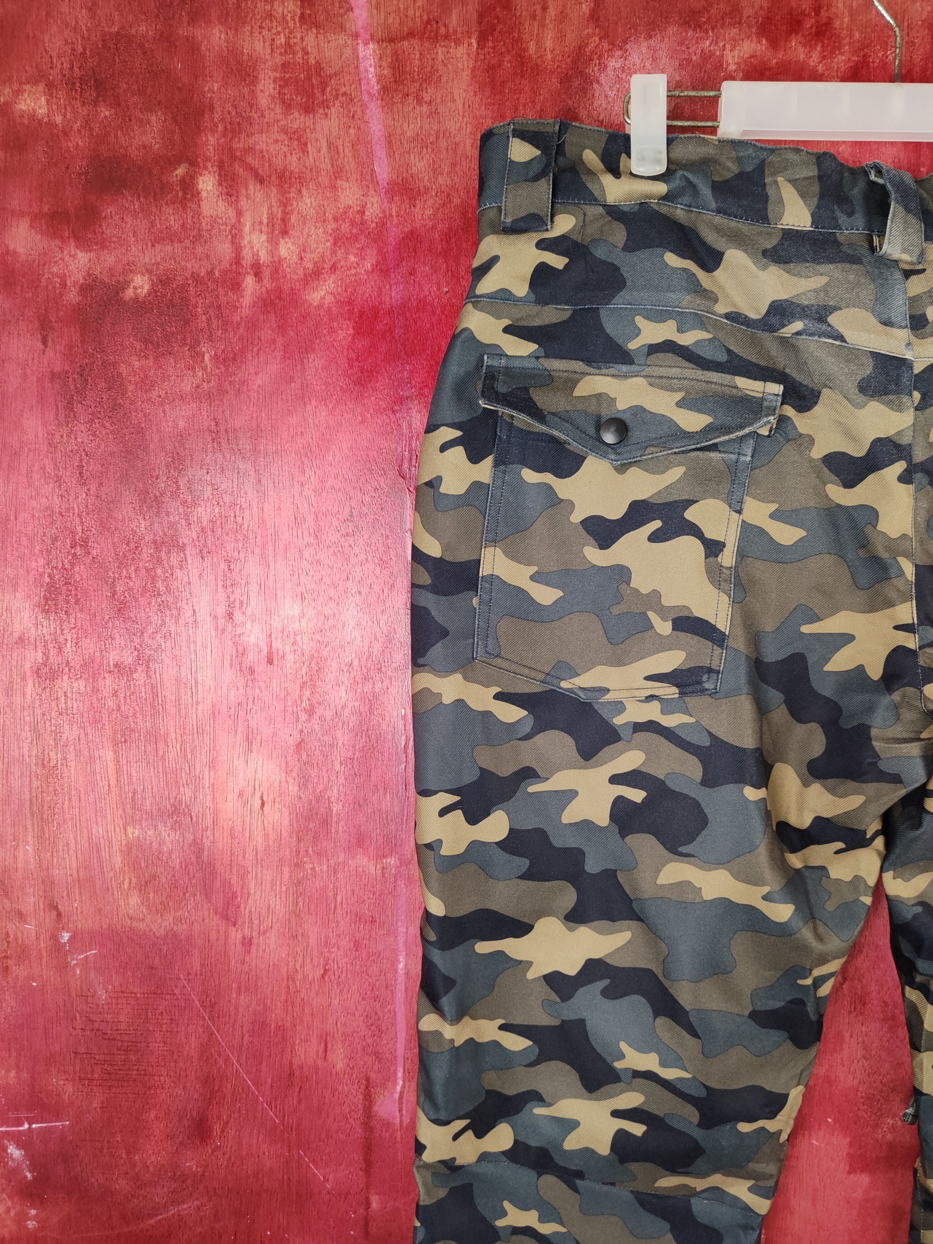 Japanese Brand Himass Mania Camo bootcut Multipocket Casual Pants #S1350 Size US 34 / EU 50 - 9 Thumbnail