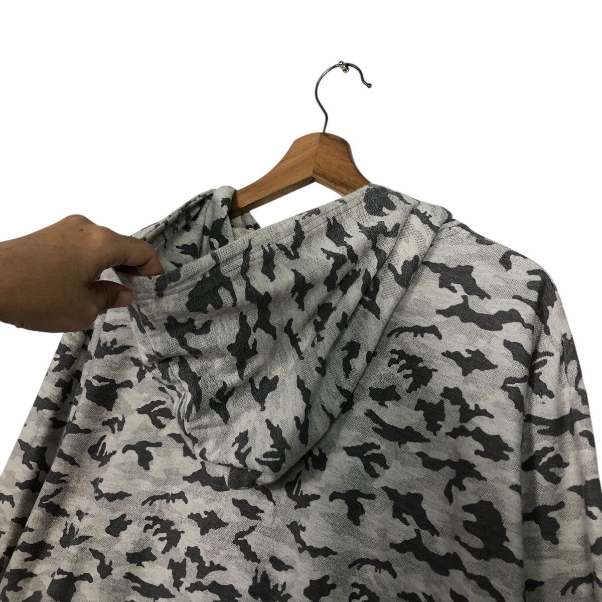 Japanese Brand 📌Growth By Grails Hoodie Zipper Full Print Issey Miyake Size US L / EU 52-54 / 3 - 11 Thumbnail