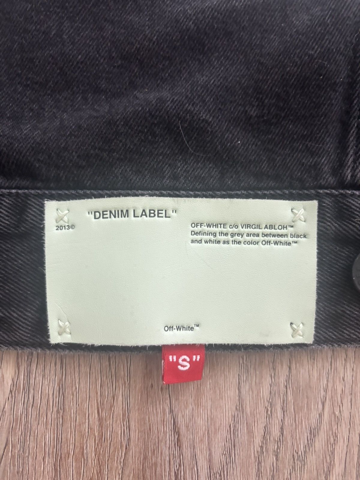 Off-White off white womens denim jacket Size S / US 4 / IT 40 - 8 Thumbnail