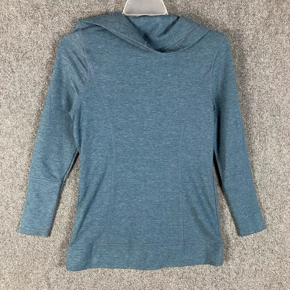Free Country Free Country Sweater Women's Small Snap Blue Polyester S Size S / US 4 / IT 40 - 7 Thumbnail