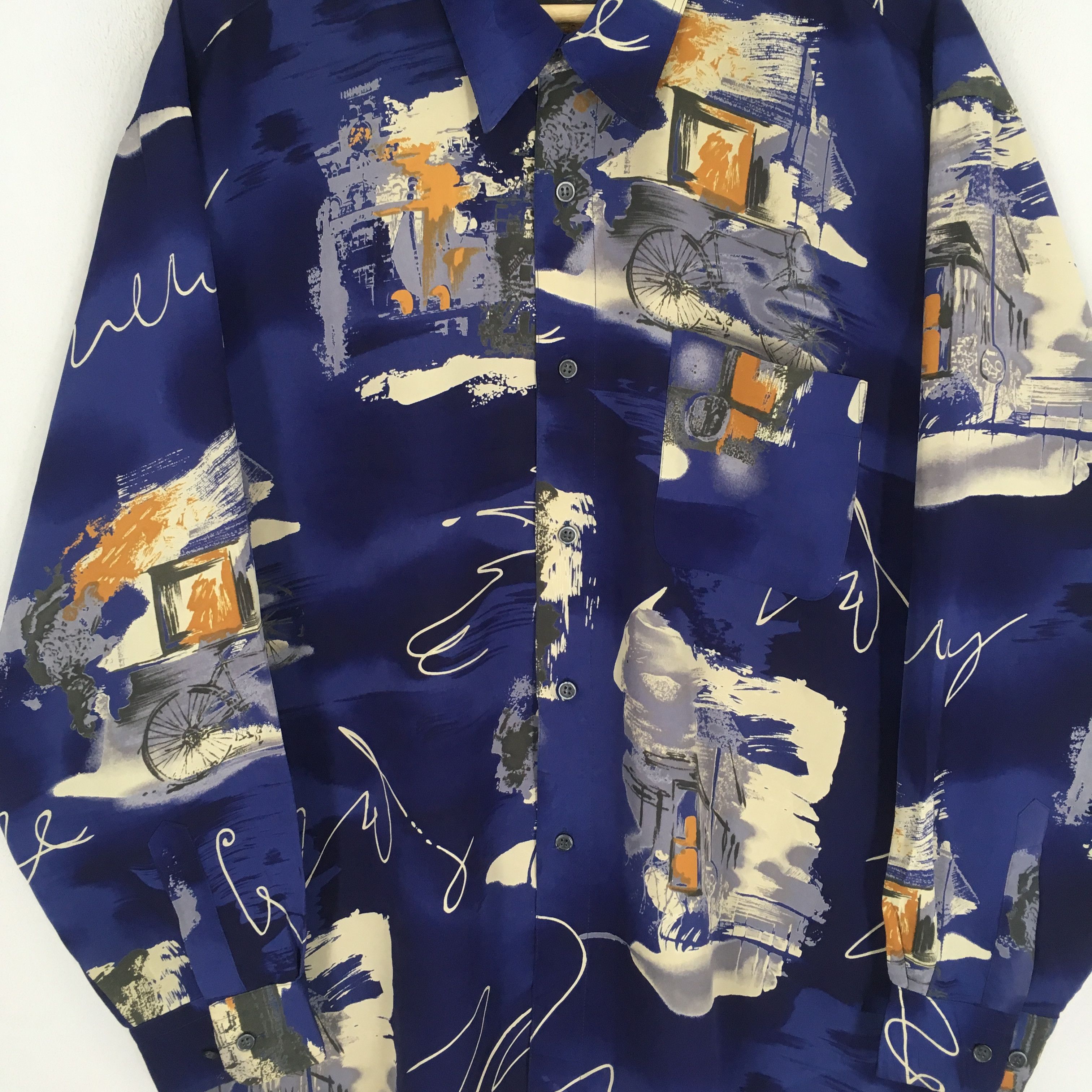 Arts & Science vintager oxford buttons ups art - 799 Size US L / EU 52-54 / 3 - 4 Thumbnail