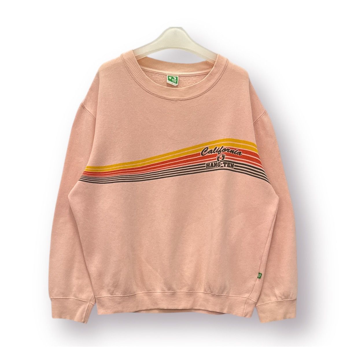 Hang Ten 🔥 Vtg 1990 Hang Ten Surfwear Sweatshirt - L Size US L / EU 52-54 / 3 - 1 Thumbnail