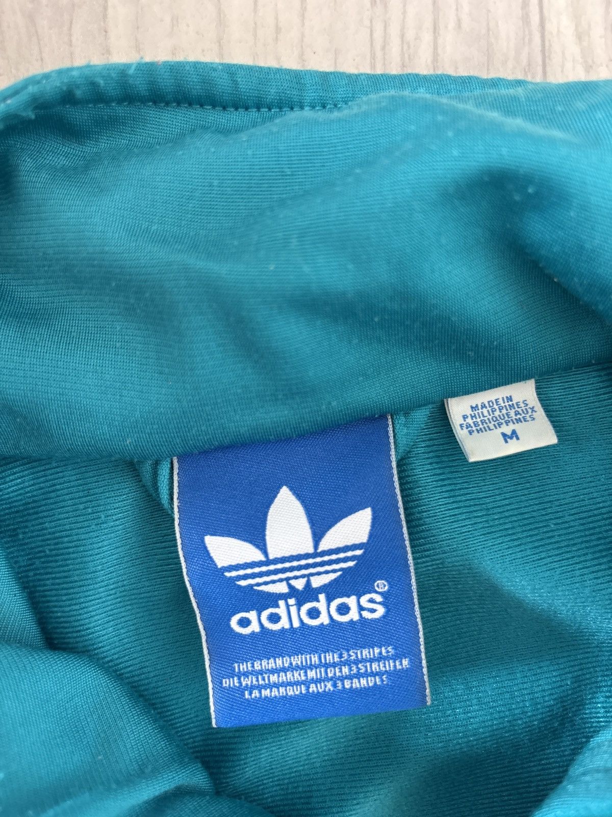 Adidas Vintage Adidas Firebird Jacke – Türkis, Größe M Size US M / EU 48-50 / 2 - 3 Thumbnail