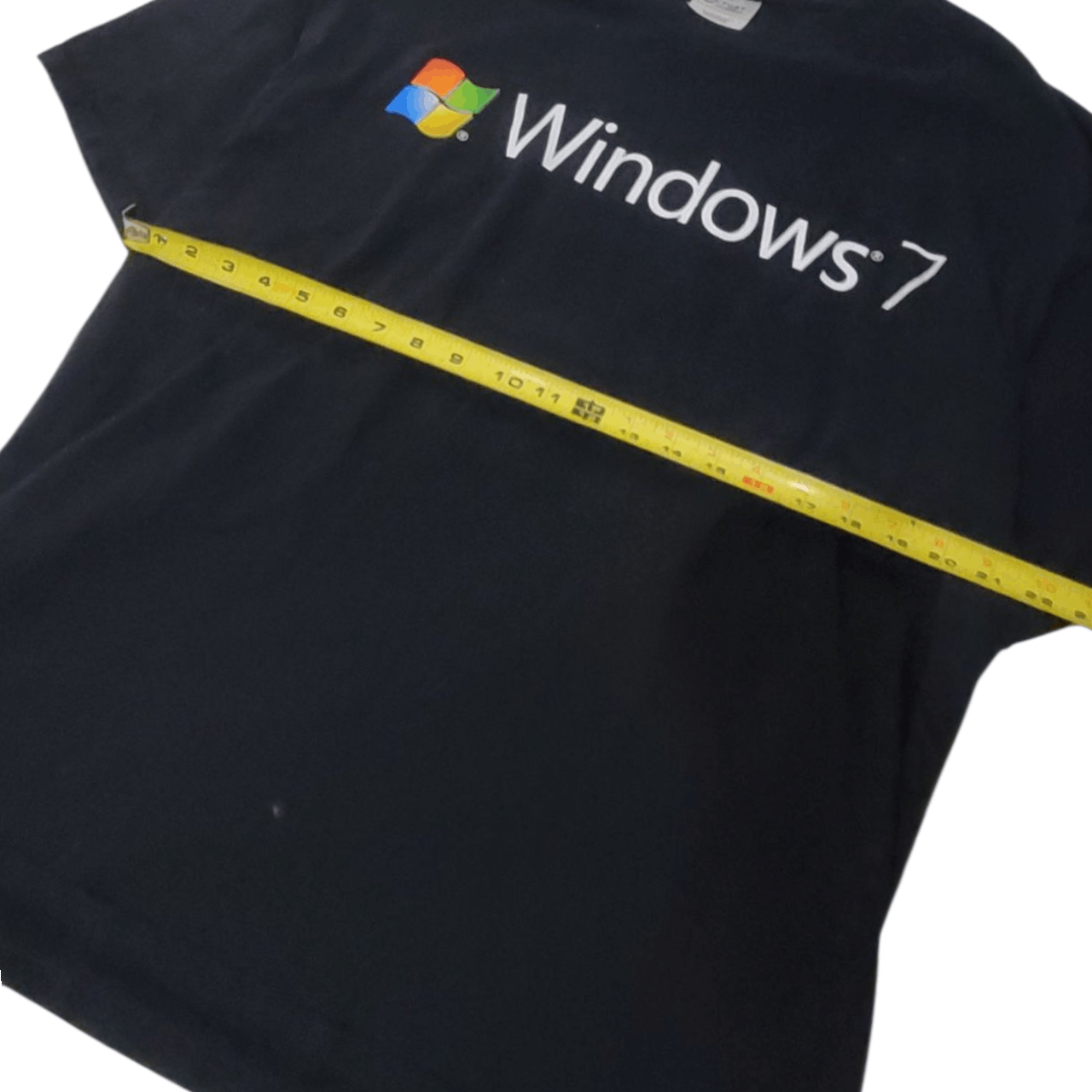 Vintage Y2K Windows 7 T-Shirt Size US XL / EU 56 / 4 - 5 Thumbnail