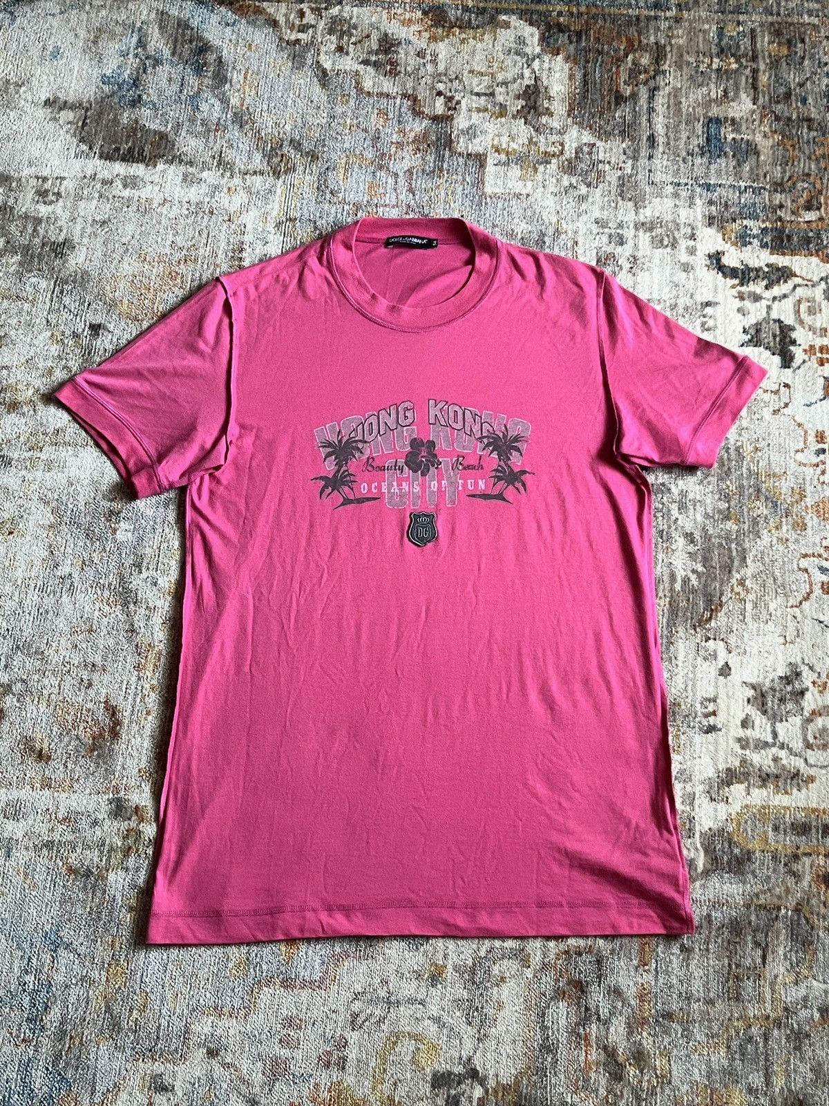 Dolce & Gabbana Dolce & Gabbana Vintage Hong Kong Tshirt Size US L / EU 52-54 / 3 - 1 Thumbnail