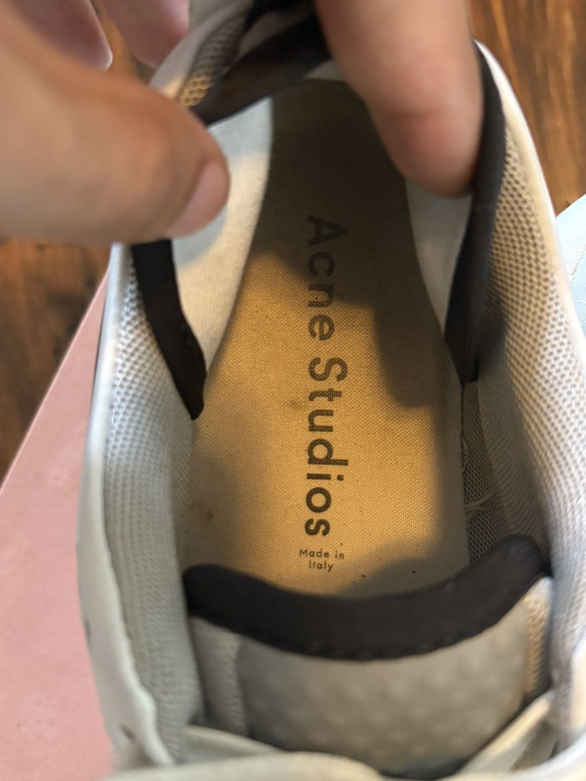 Acne Studios Acne Studios Manhattan Leather & Suede Chunky Sneakers Size US 8.5 / IT 38.5 - 6 Thumbnail