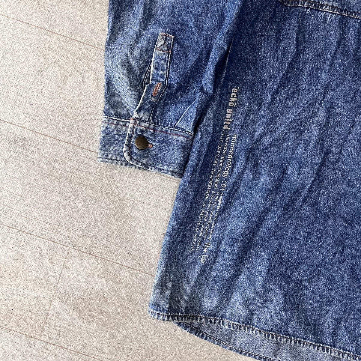 Ecko Unltd. × JNCO Ecko unlimited over shirt blue denim Size US XL / EU 56 / 4 - 5 Thumbnail