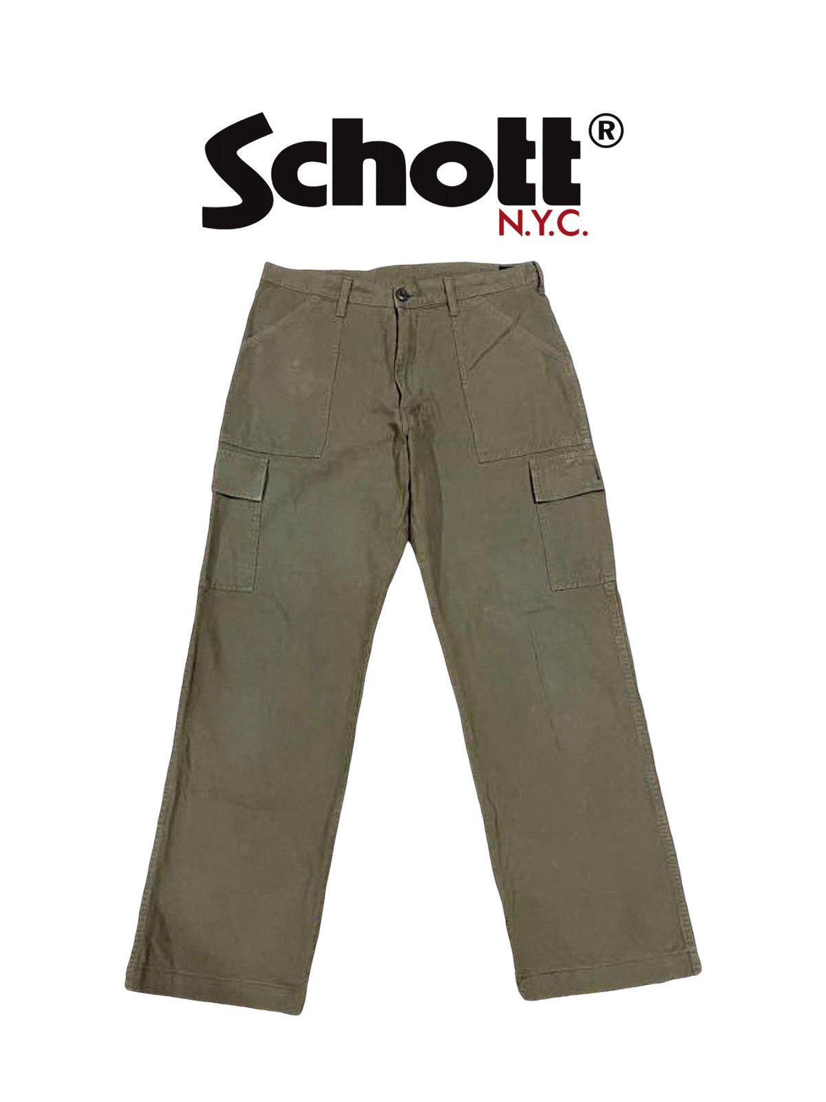Schott × Vintage Schott Vintage Baker Pants Size US 34 / EU 50 - 2 Thumbnail