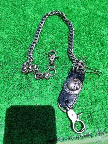 Jewelry Hip hop punk horns skull metal gothic wild pants chain Size ONE SIZE - 6 Thumbnail