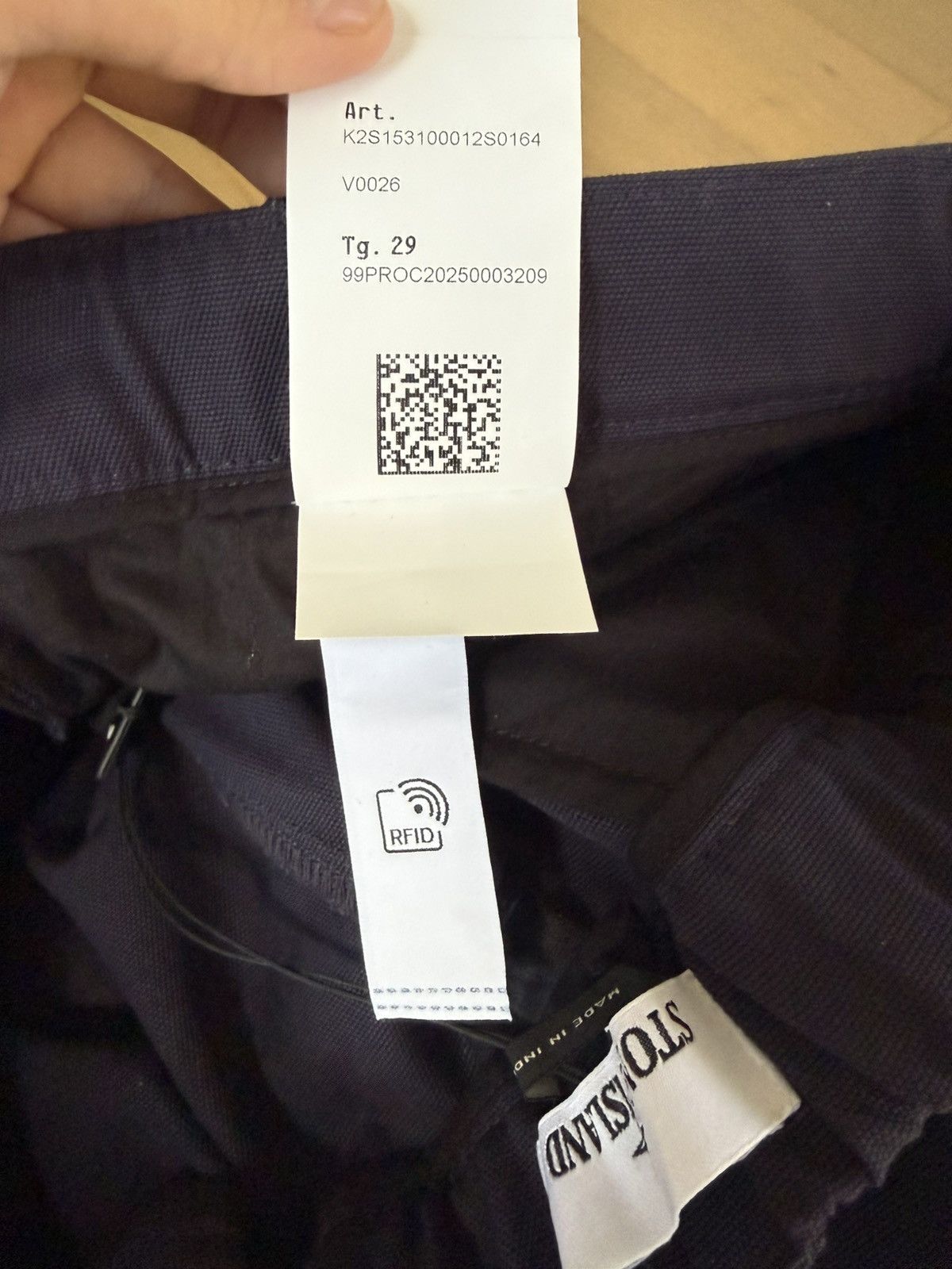 Stone Island BNWT Stone Island Pleated Cargo Pants Size US 29 - 7 Thumbnail