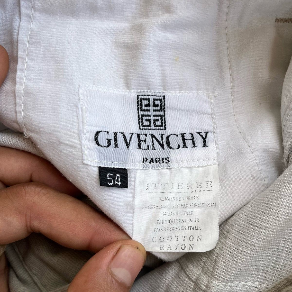 Givenchy Vintage 80’s Givenchy Corduroy Pants Size US 34 / EU 50 - 8 Thumbnail