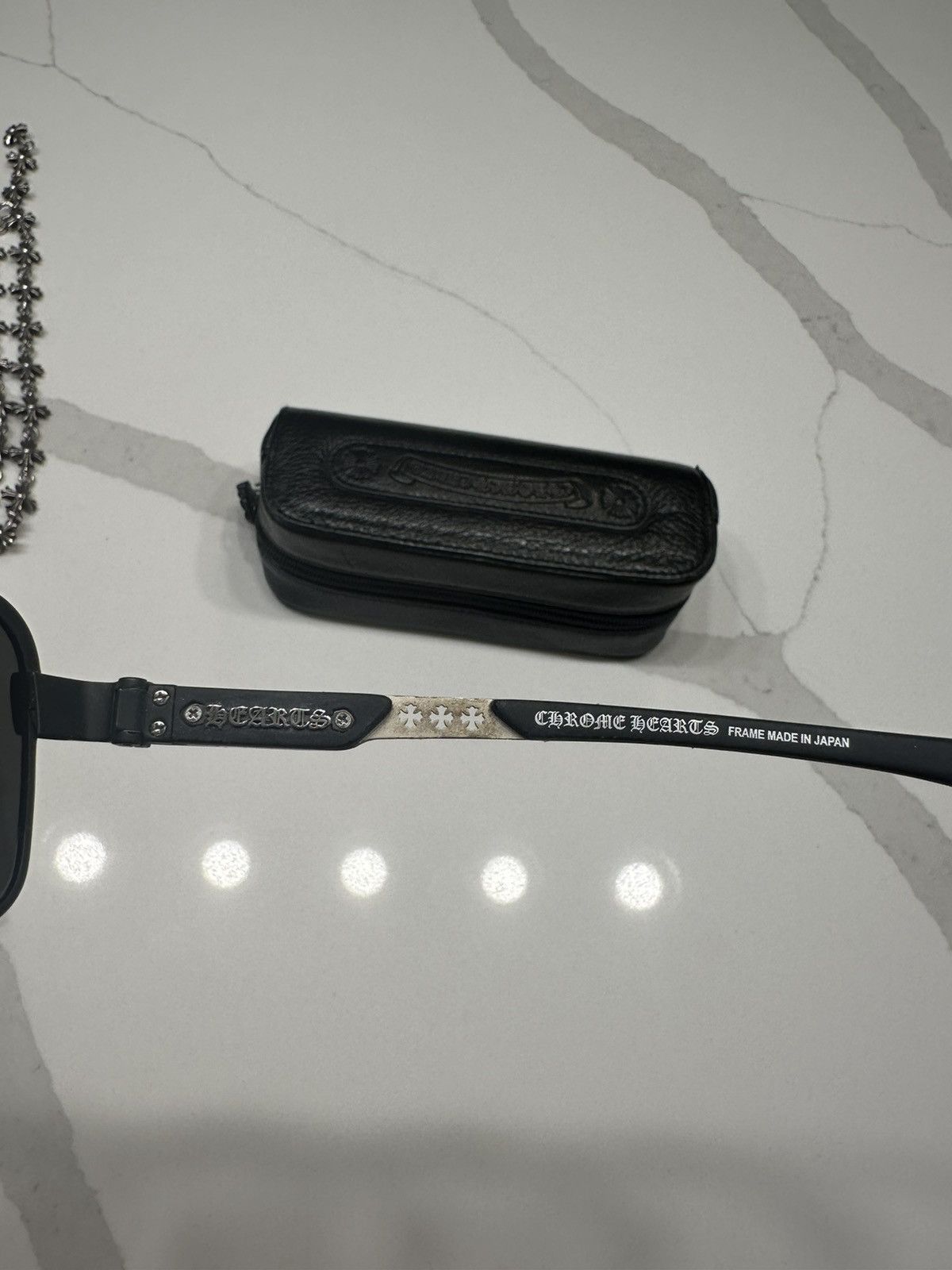 Chrome Hearts 🔥Chrome Hearts Black Vintage Sunglasses🔥 Size ONE SIZE - 3 Thumbnail