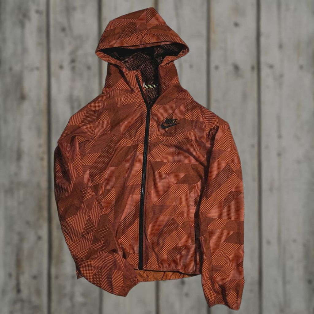 Nike Nike Printing Logo Cozy Zipper Hooded Jacket Mens Orange M Nike Tech 90s Logo Windbreaker Full Zip 1/2 Zip Shirt style? Size US M / EU 48-50 / 2 - 1 Thumbnail