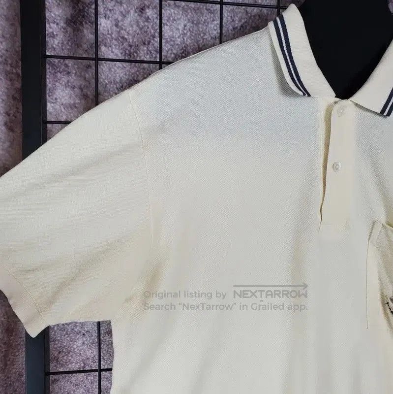 Burberry Burberry Men's Summer Beige Cotton Embroidered Polo Shirt. Size US M / EU 48-50 / 2 - 5 Thumbnail