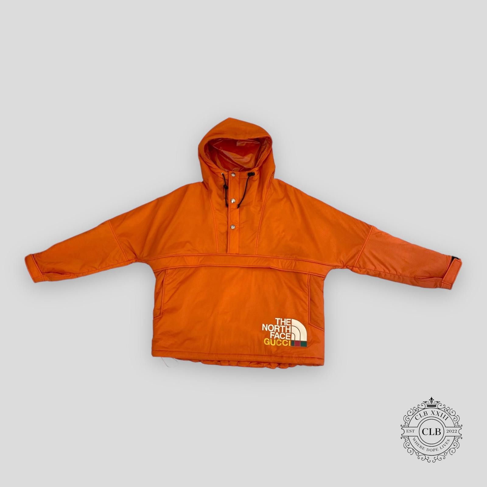 Gucci THE NORTH FACE X GUCCI PADDED RIPSTOP JACKET - ORANGE Size US M / EU 48-50 / 2 - 1 Thumbnail