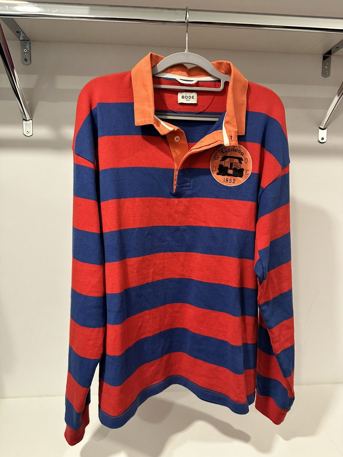 Bode Bode Rugby Shirt Size US L / EU 52-54 / 3 - 1 Thumbnail