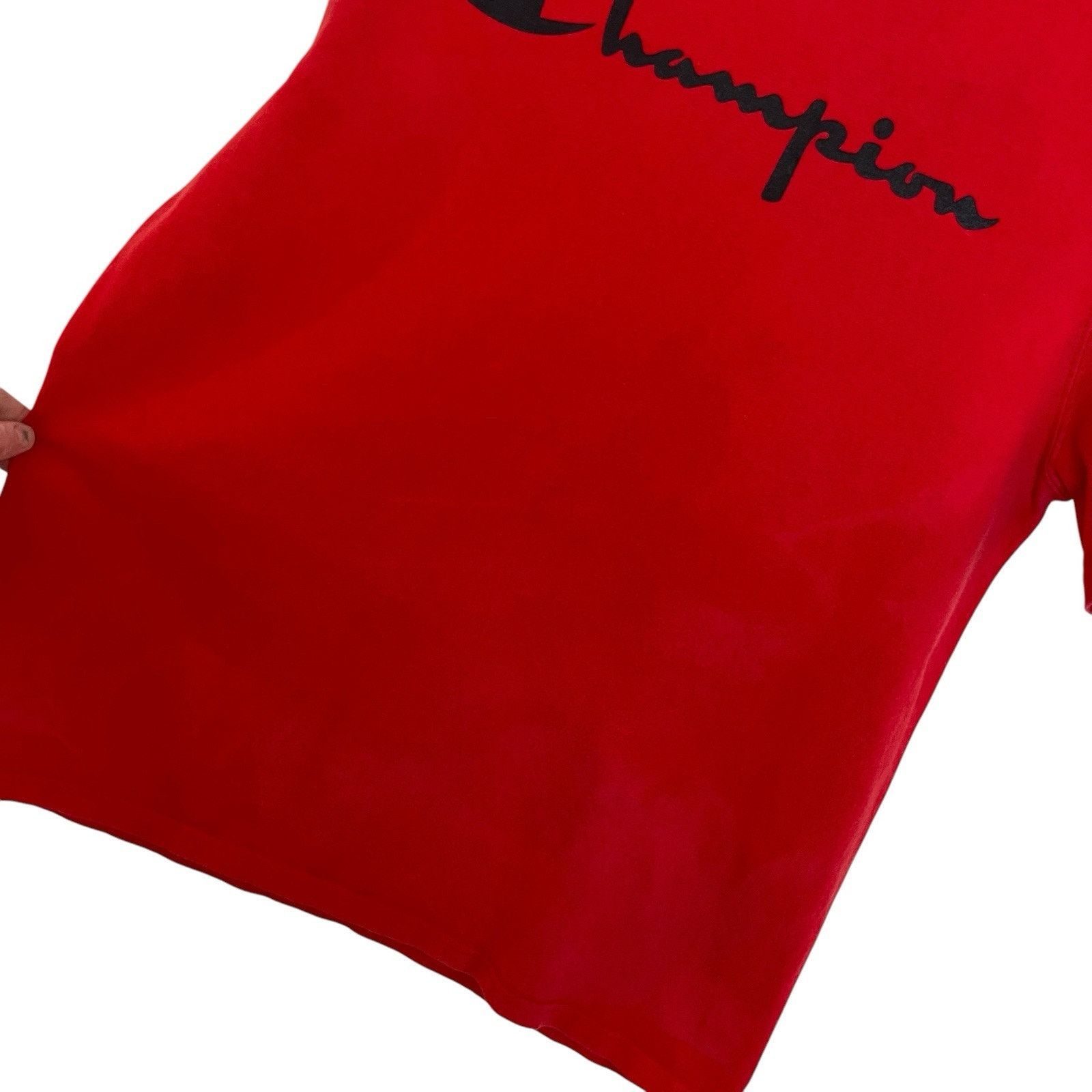 Champion Champion | Vintage 90s Shirt Men’s Size L Red Blue Bar Tag Size US L / EU 52-54 / 3 - 3 Thumbnail