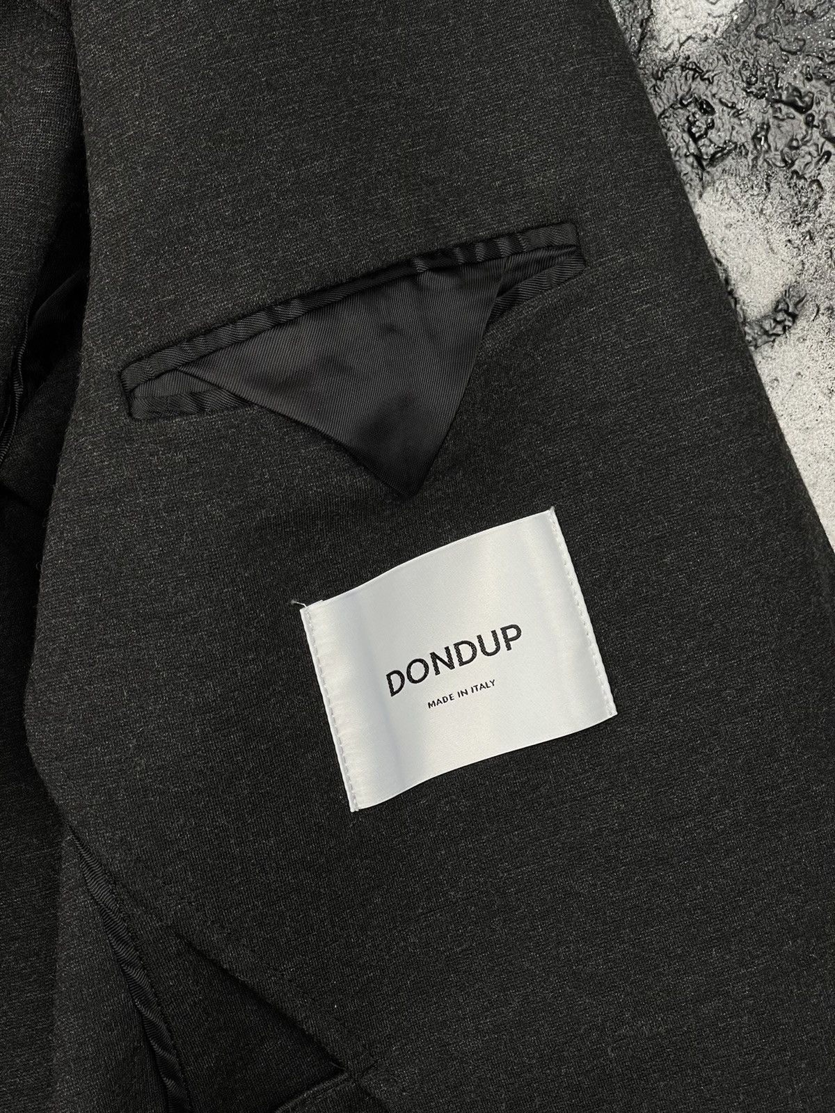 Dondup Dondup Dark Grey Italian Sport Blazer Jacket Men’s Size 50 Size 50S - 12 Thumbnail