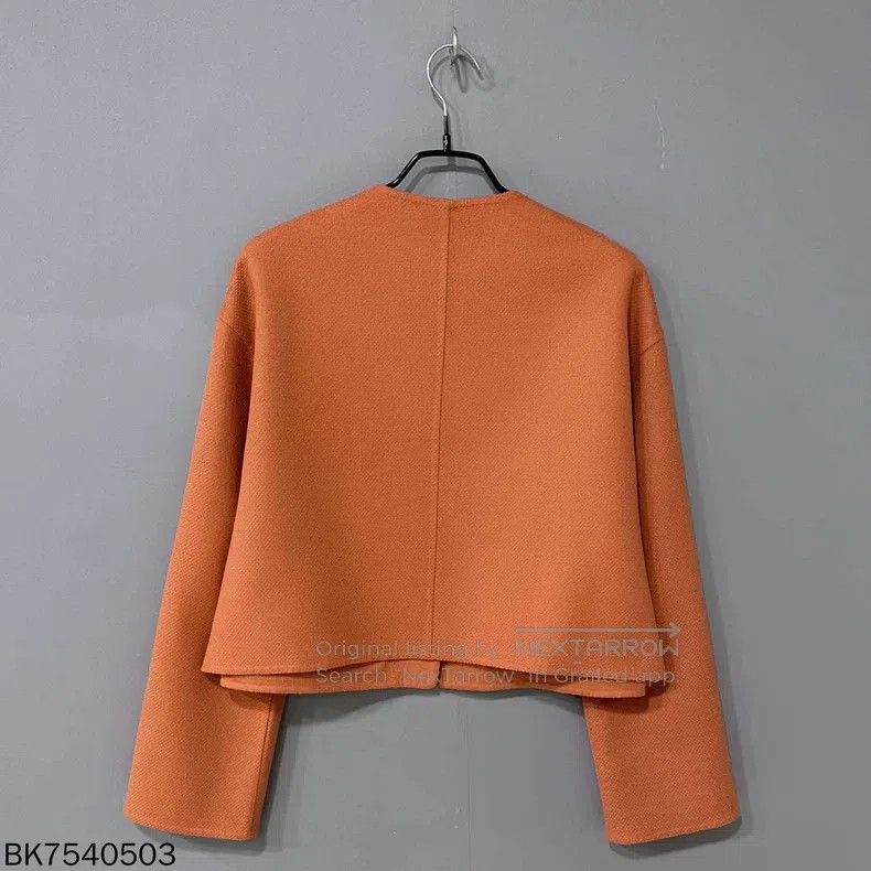Hermes Hermes Brick red cashmere coat Size S / US 4 / IT 40 - 3 Thumbnail