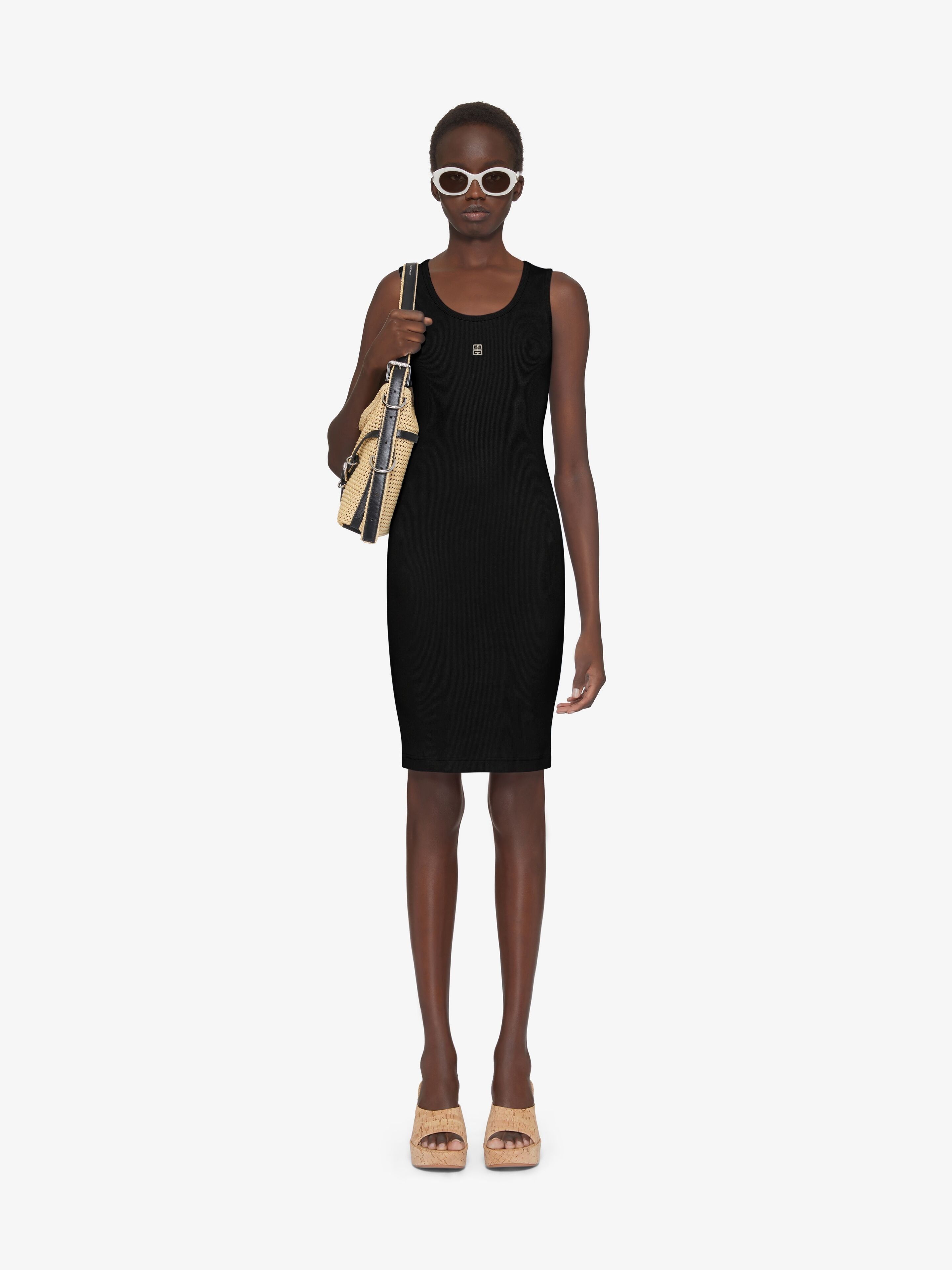 Givenchy o1n1vont0326 Tank Dress in Black Size M / US 6-8 / IT 42-44 - 2 Thumbnail