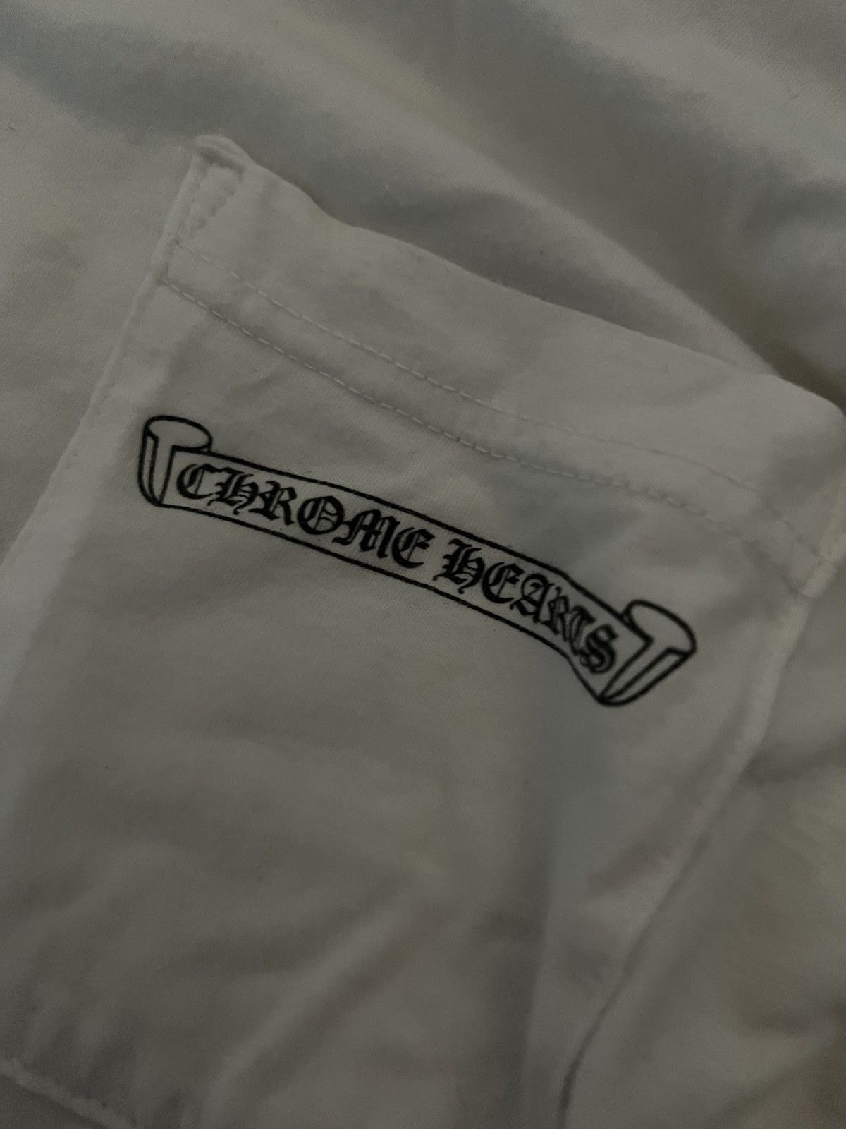 Chrome Hearts chrome hearts - long sleeve white Size US S / EU 44-46 / 1 - 12 Thumbnail