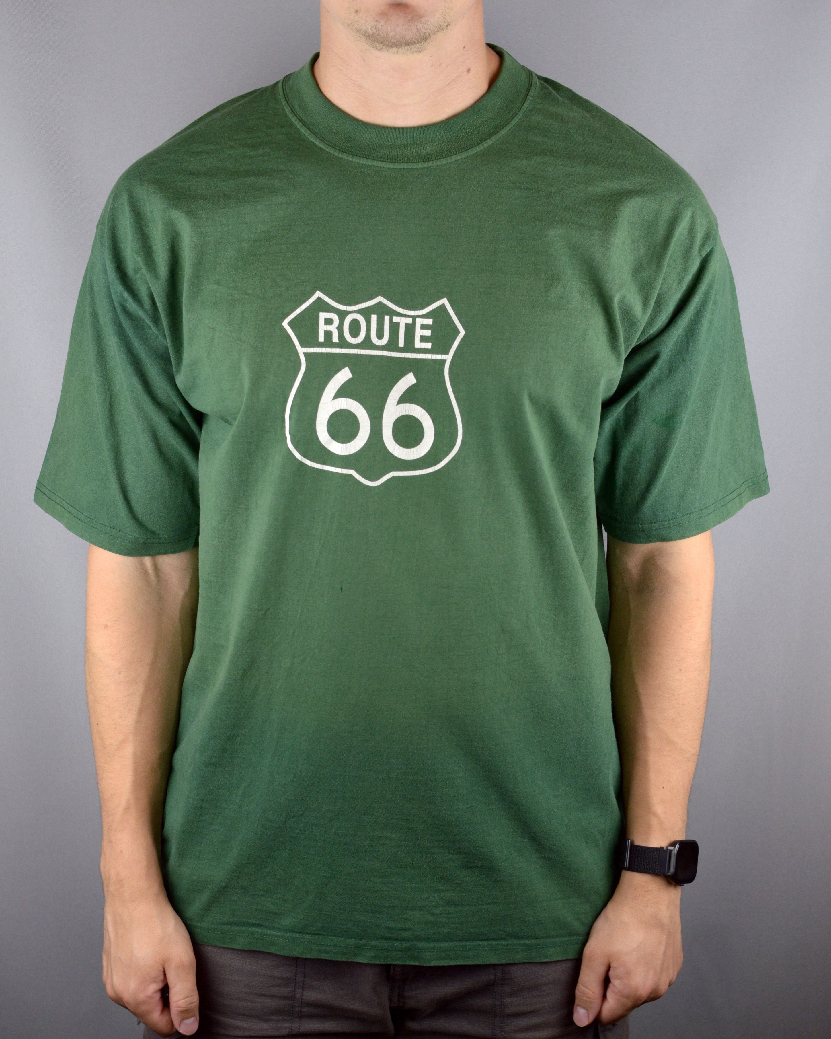 Vintage Vintage Route 66 Movie 90s t shirt Size US XL / EU 56 / 4 - 1 Thumbnail