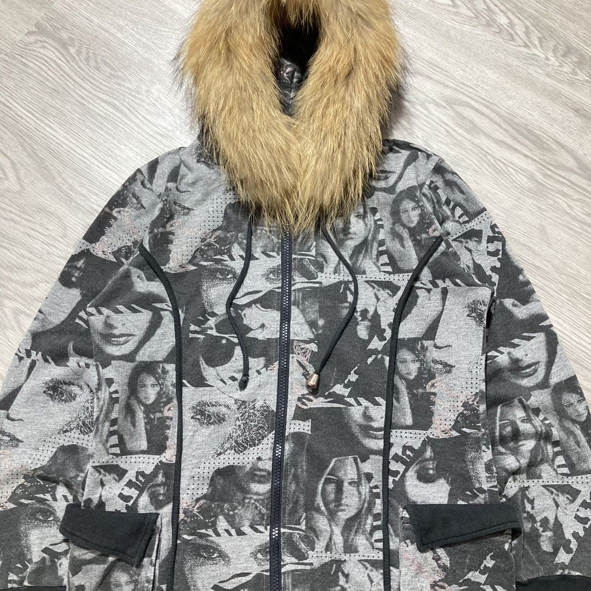 Hysteric Glamour 2000s Colza Girl Glamorous Aop Ziphoodie Beauty Beast Lgb Size US M / EU 48-50 / 2 - 4 Thumbnail