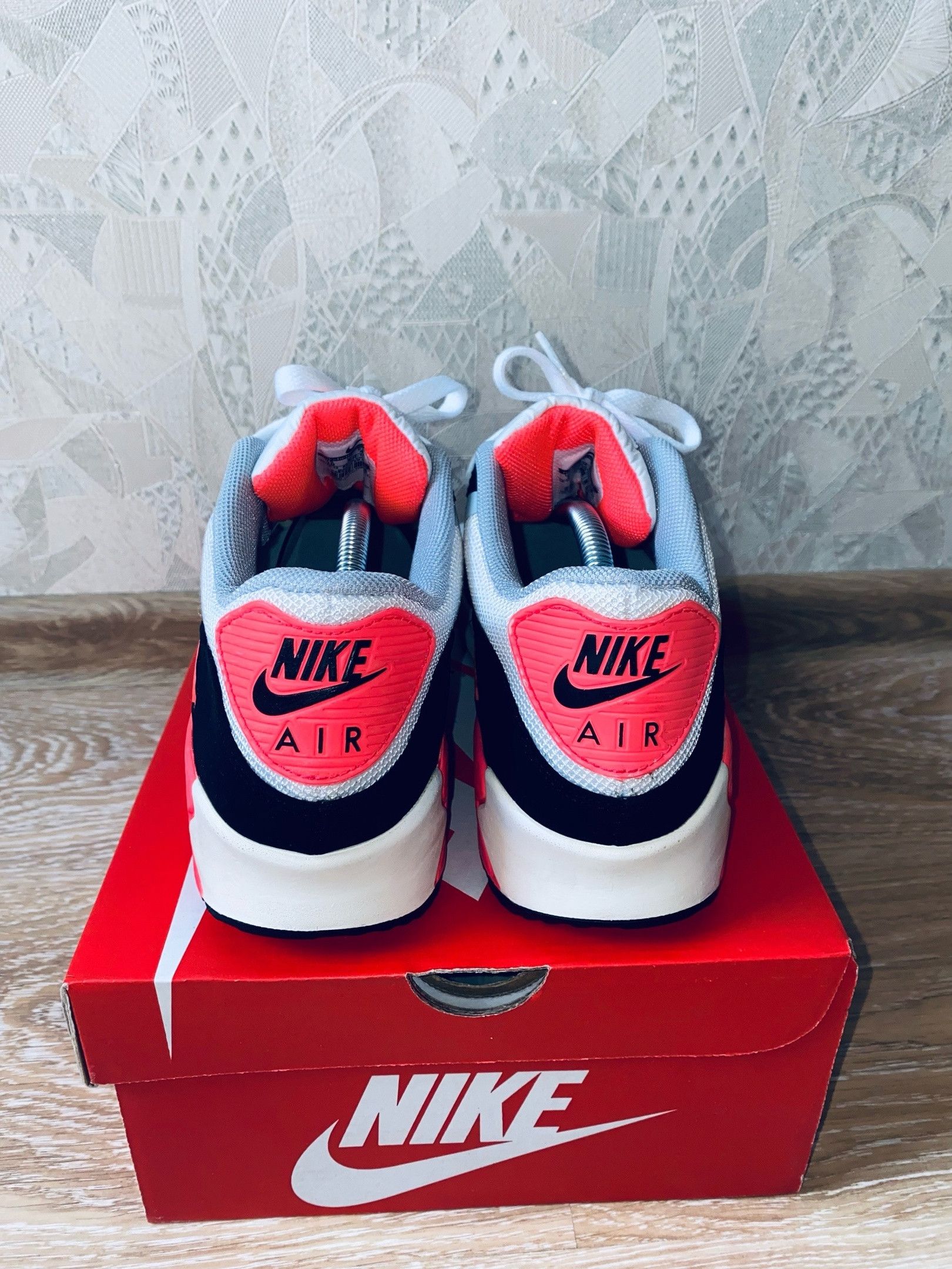 Nike × atmos NikeLab Air Max 90 Infrared Prm Tape 2014 Bw Fragment Parra Size US 10 / EU 43 - 10 Thumbnail