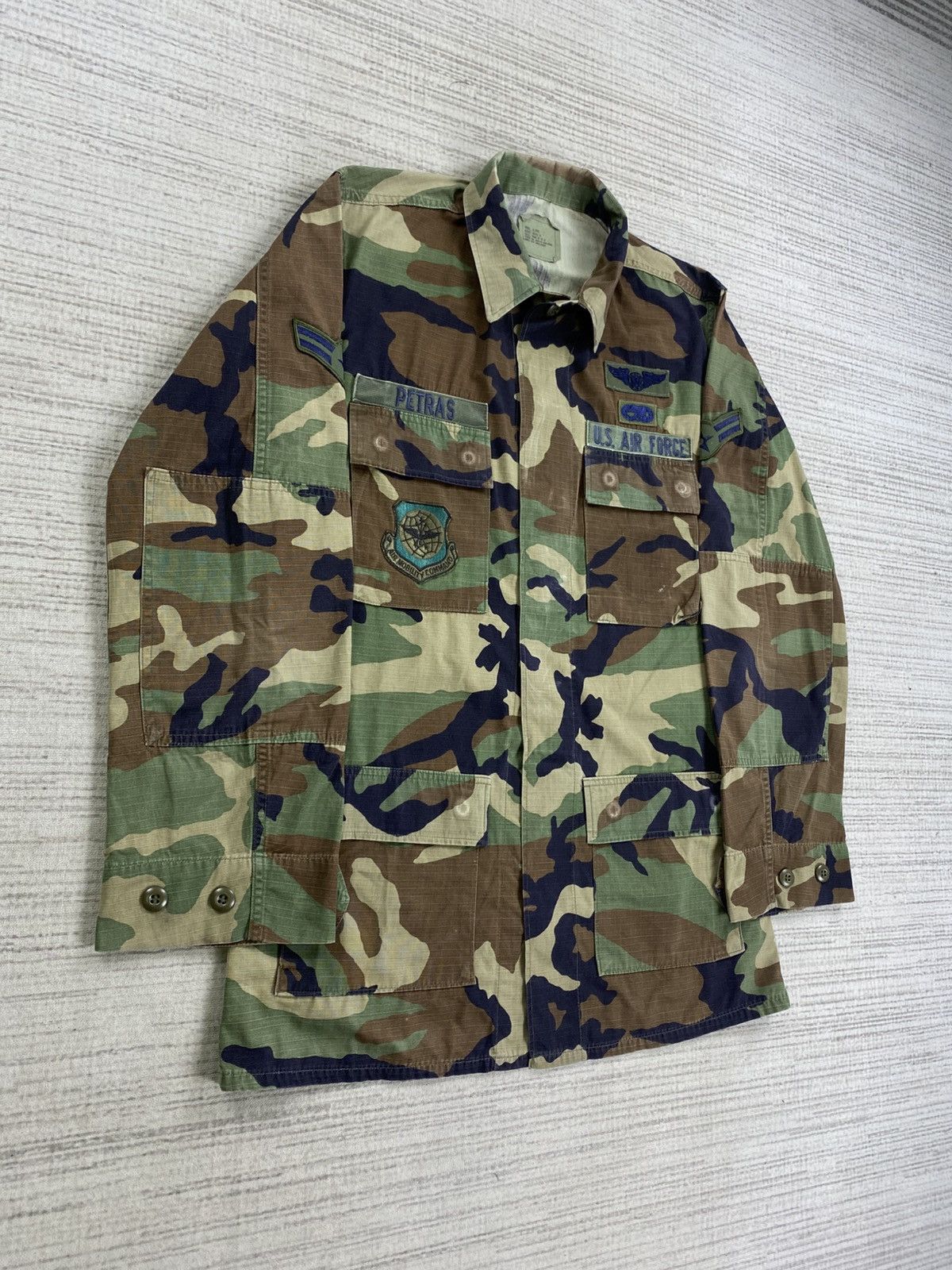 Vintage Vintage U.S Air Force Woodland Camouflage M65 Field Jacket Size US M / EU 48-50 / 2 - 3 Thumbnail