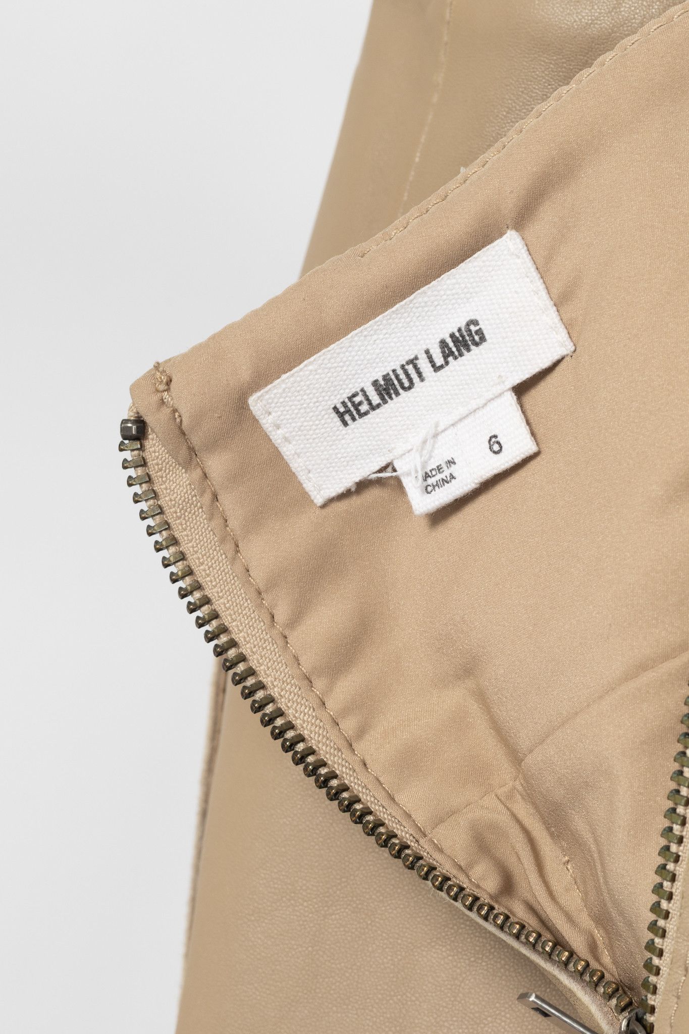 Helmut Lang Helmut Lang AW14 Field Petal Leather Asymmetrical Mini Skirt Size 28" / US 6 / IT 42 - 7 Thumbnail