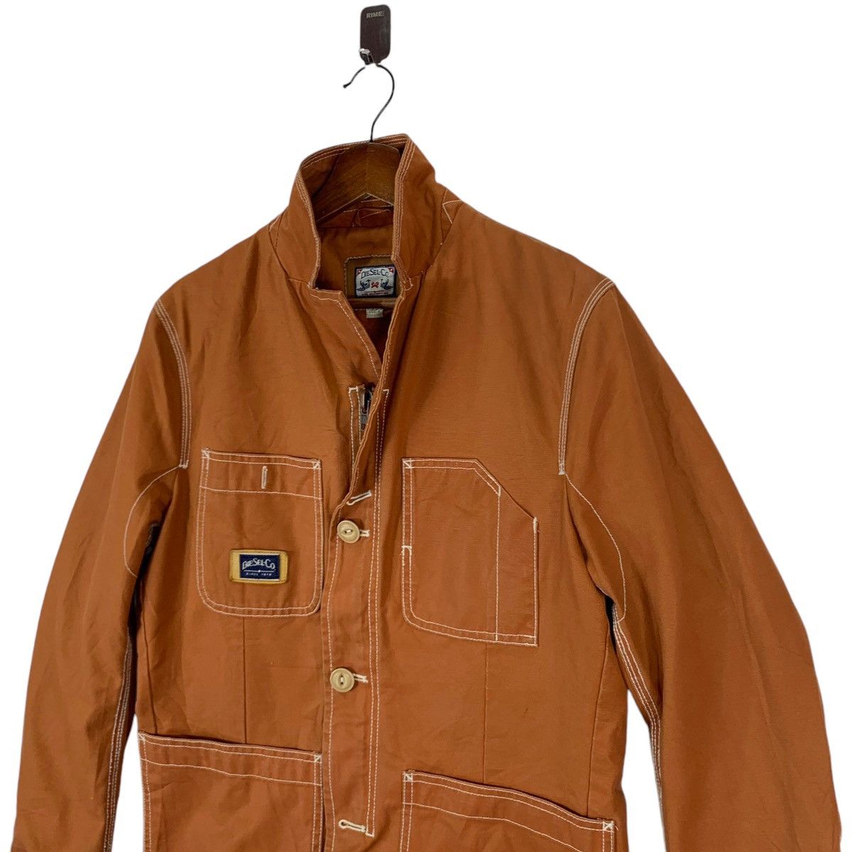 Diesel VINTAGE DIESEL CANVAS STYLE CARHARTT CHORE JACKET Size L / US 10 / IT 46 - 3 Thumbnail