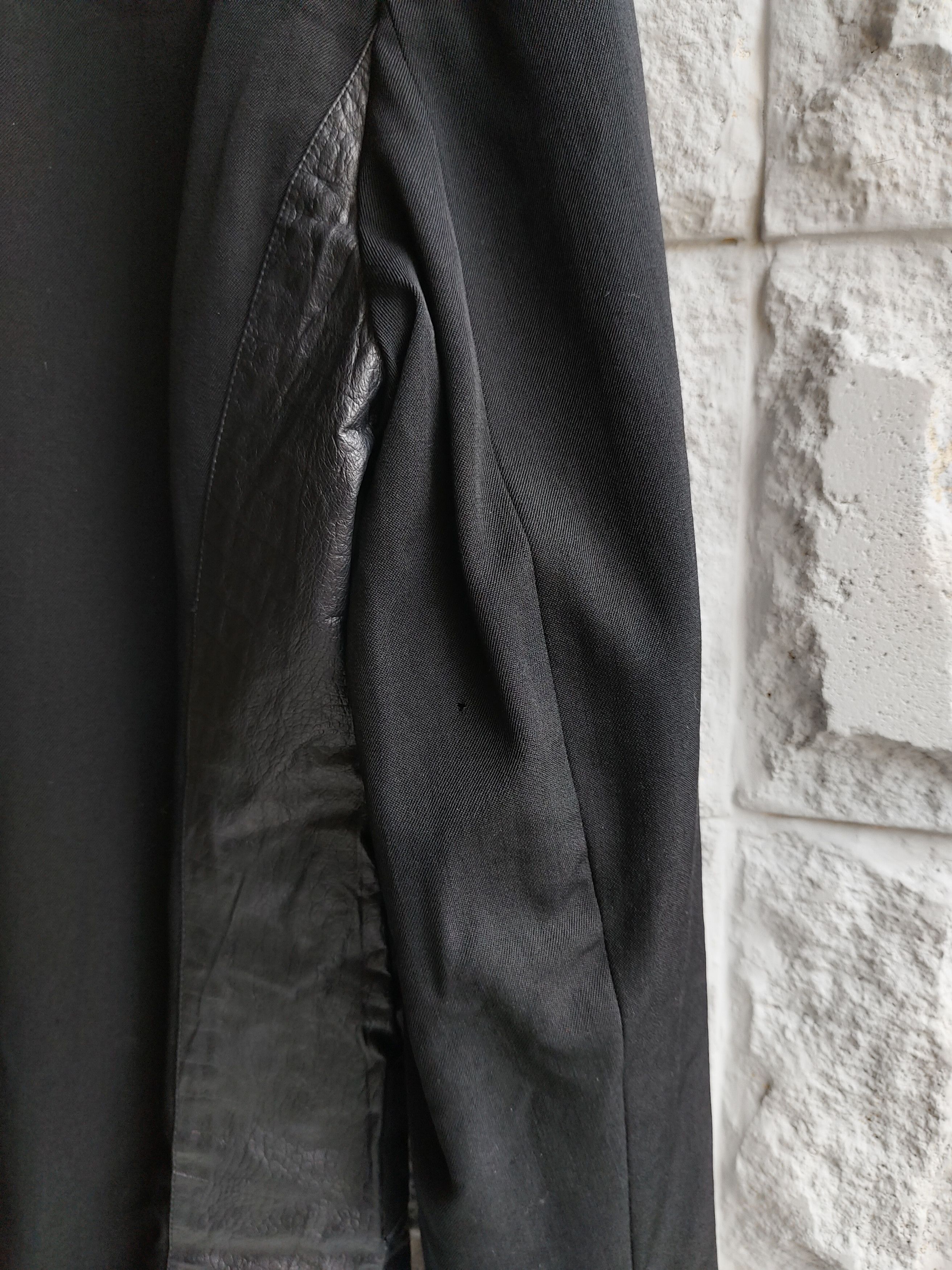 Kansai Yamamoto 80s Kansai- Archive Crocodile Embossed Leather Panel Blazer Size US M / EU 48-50 / 2 - 5 Thumbnail