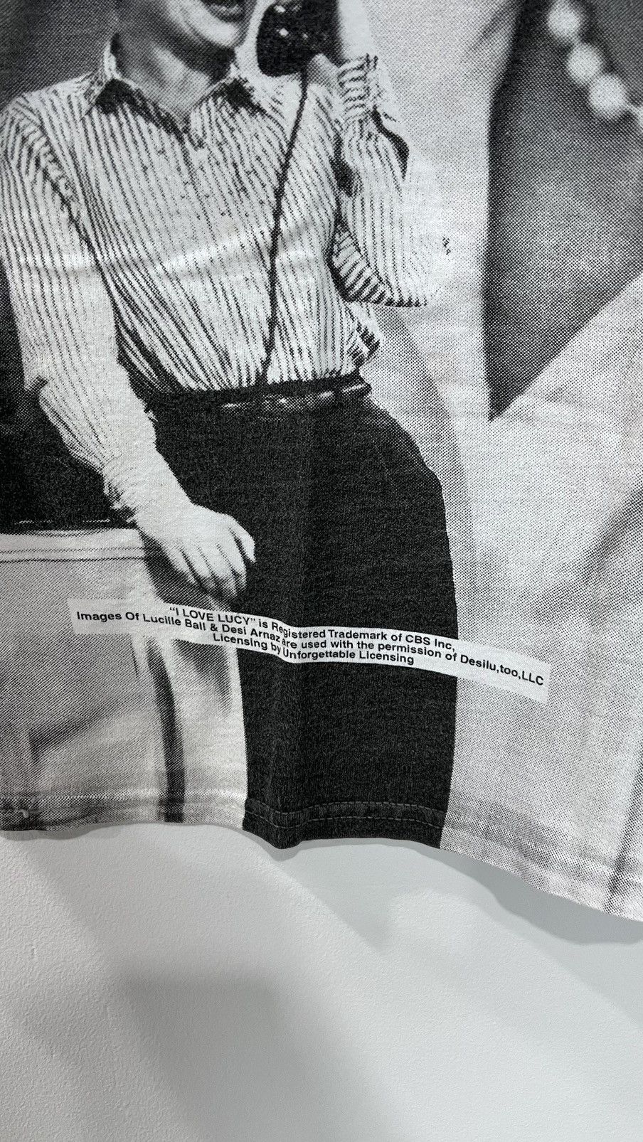Vintage “I Love Lucy” Serie Tshirt Size XL Fruit of the Loom Tag Size US XL / EU 56 / 4 - 4 Thumbnail