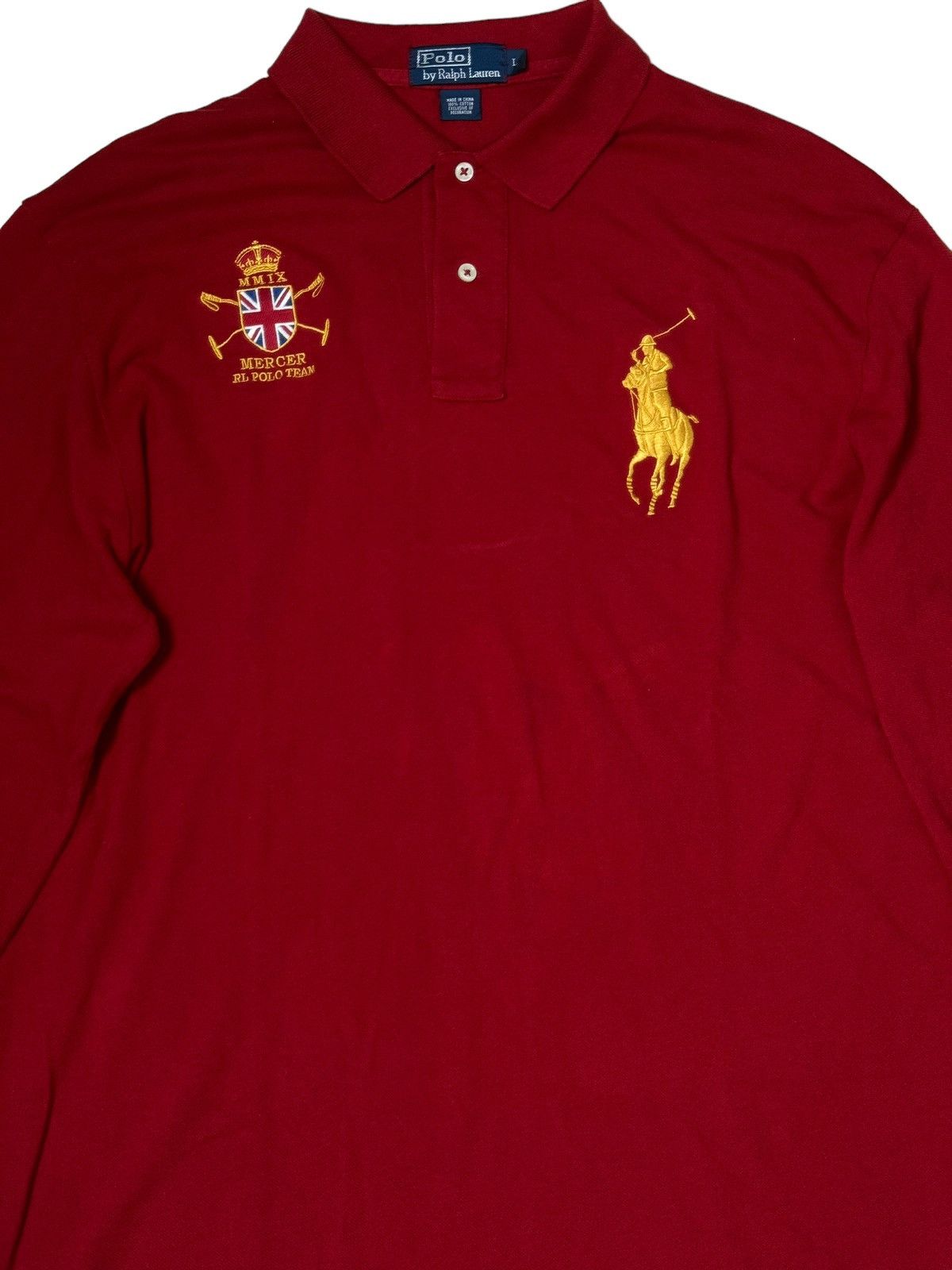 Polo ralph lauren mercer polo team big pony no 3 Tops