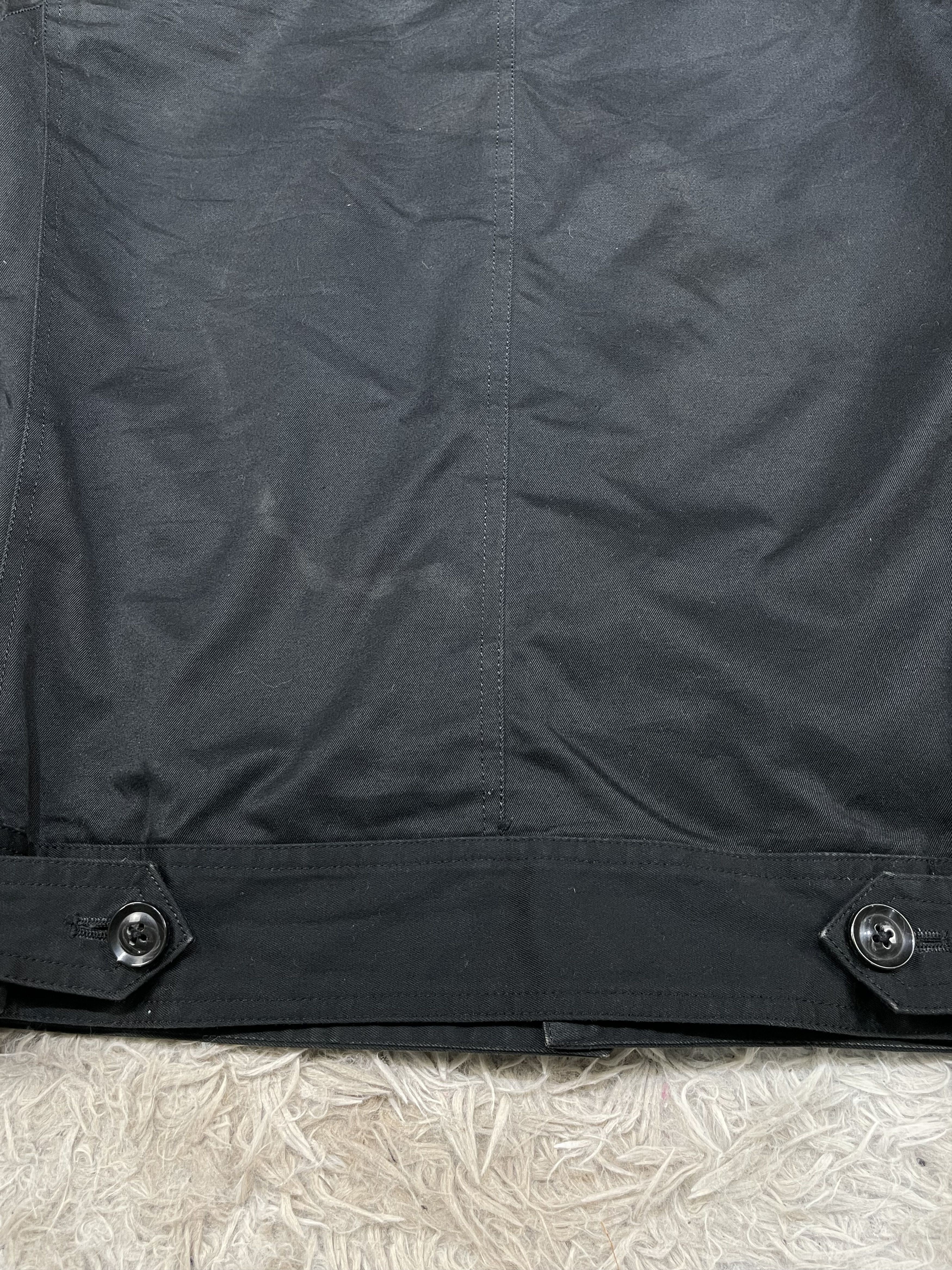 NANO universe GROUND FLOOR BLACK COTTON JACKET Size US S / EU 44-46 / 1 - 8 Thumbnail