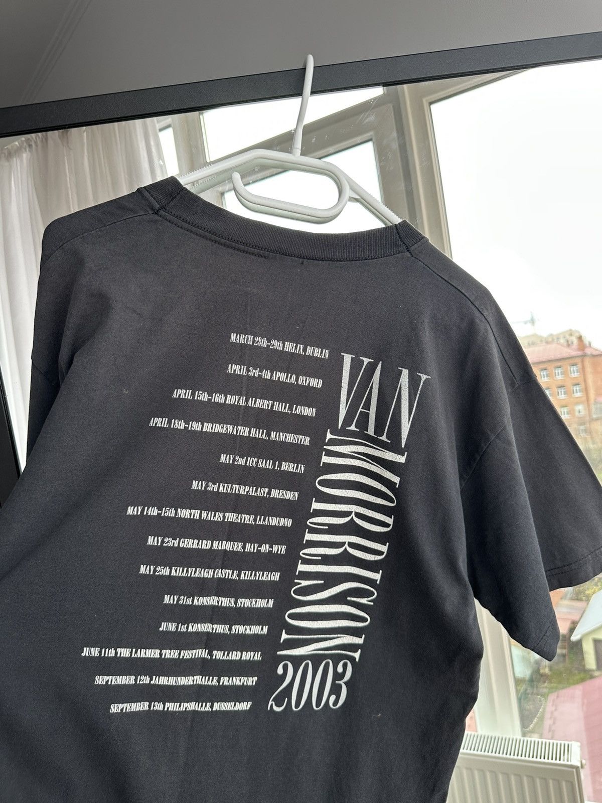 Other Vintage Van Morrison 2003 Tour T-Shirt Sz L Size US L / EU 52-54 / 3 - 6 Thumbnail