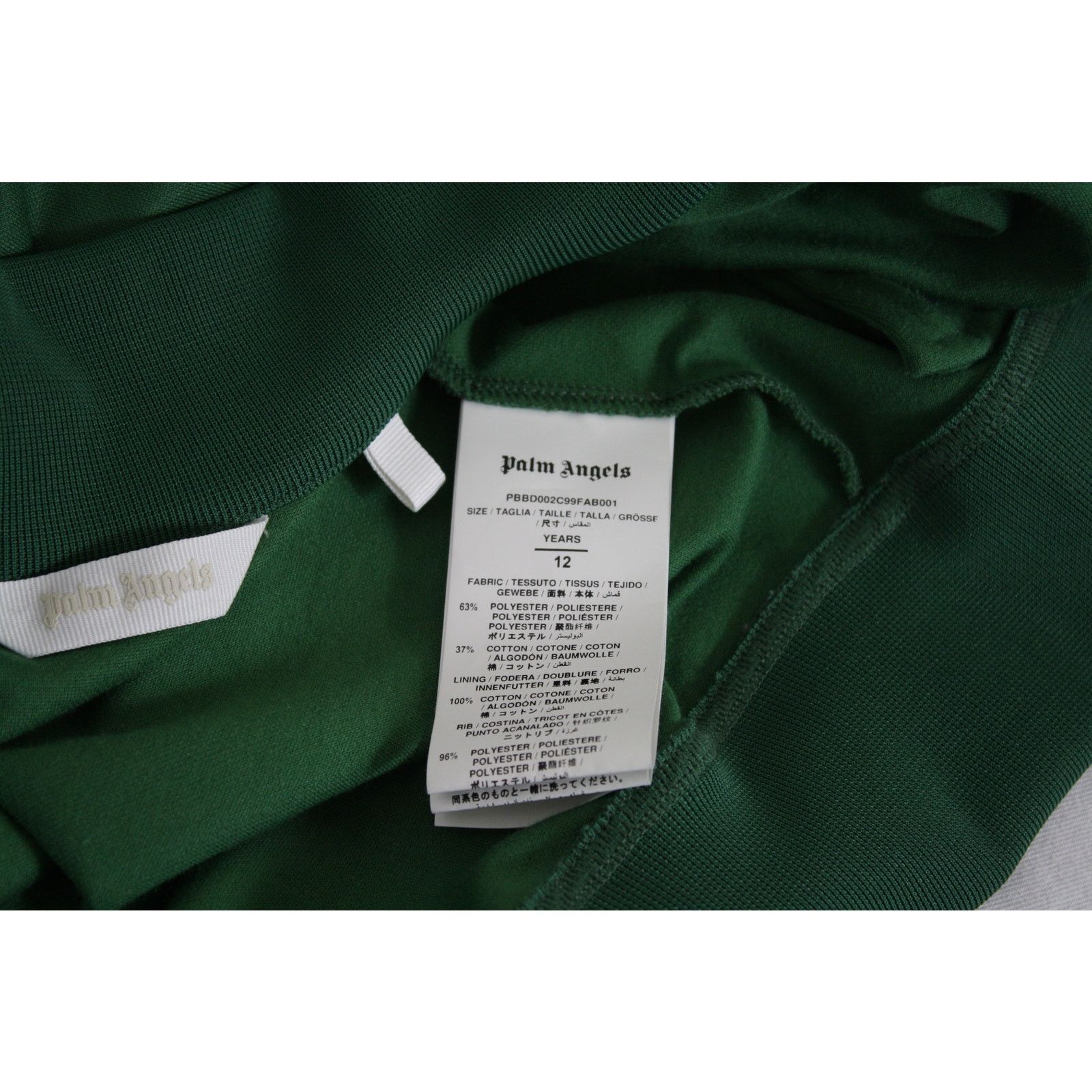 Palm Angels Palm Angels Spell Out Green Track Jacket Youth 12 Years Size XL / US 12-14 / IT 48-50 - 6 Thumbnail