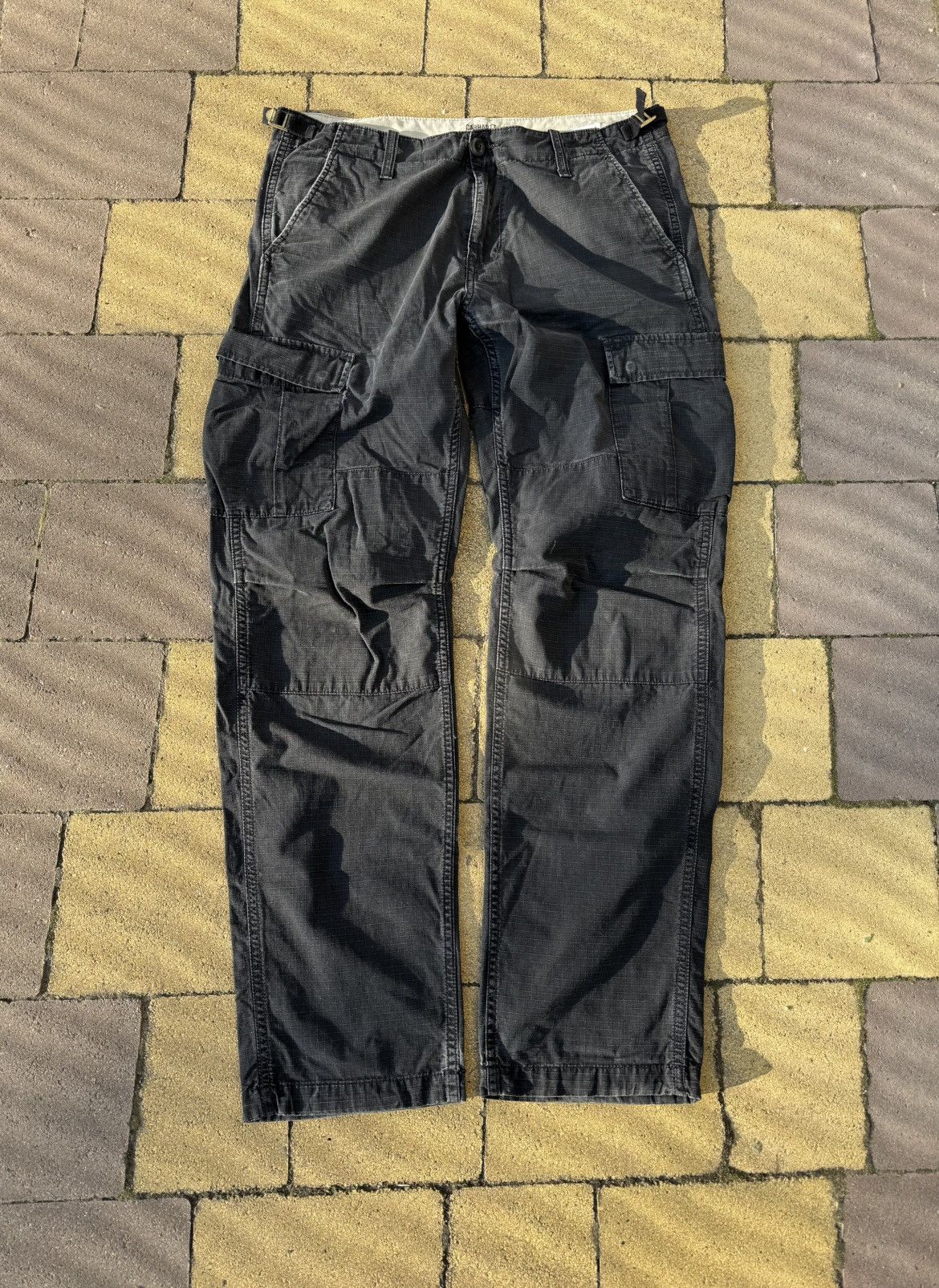 Carhartt × Japanese Brand × Vintage Carhartt Wip Vintage Aviation Cargo Pants Size US 31 - 4 Thumbnail