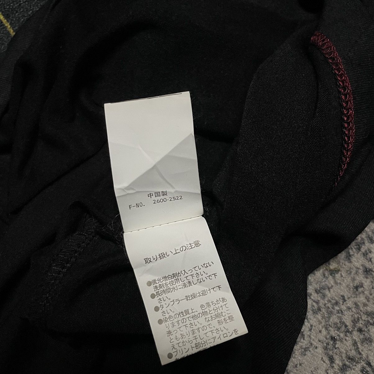 If Six Was Nine × Japanese Brand × Share Spirit Homme 💥NCFM💥- Nicole Club For Men Smoke Poem Longsleve Tees Size US M / EU 48-50 / 2 - 8 Thumbnail